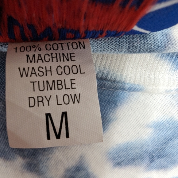 4/$15 - Patriotic Unisex Tie-Dyed T-shirt - Picture 2 of 3